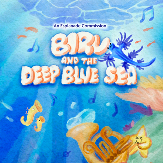 March On: Biru and the Deep Blue Sea in Singapore