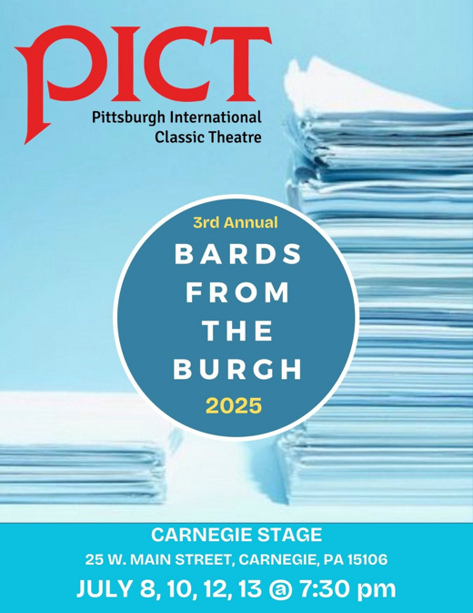 PICT's 3rd Annual Bards From The Burgh