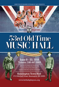Old Time Music Hall show poster