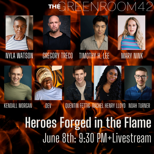 Broadway Sings: Heroes Forged in the Flame show poster