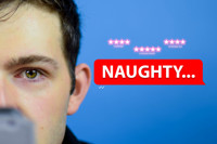 Naughty show poster