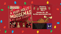 A Very Holly Moosemas show poster