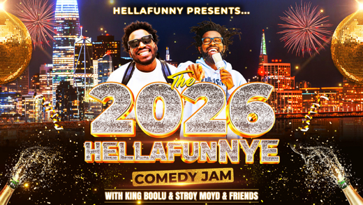The 2026 New Years Eve Stand-Up Comedy Countdown Live at Broadway Studios! in San Francisco / Bay Area