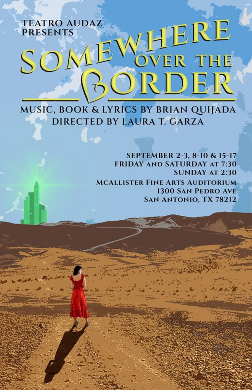 Somewhere Over the Border show poster