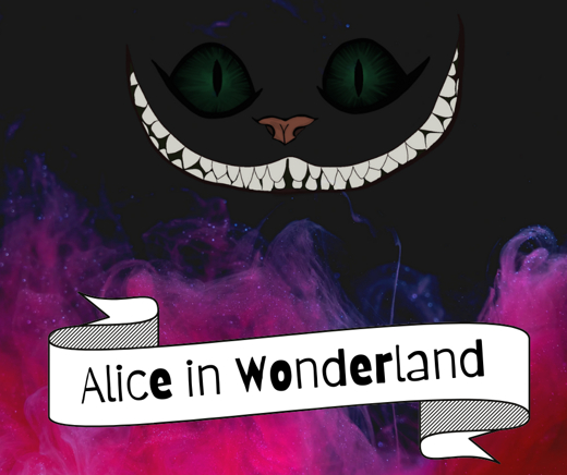 Alice in Wonderland show poster