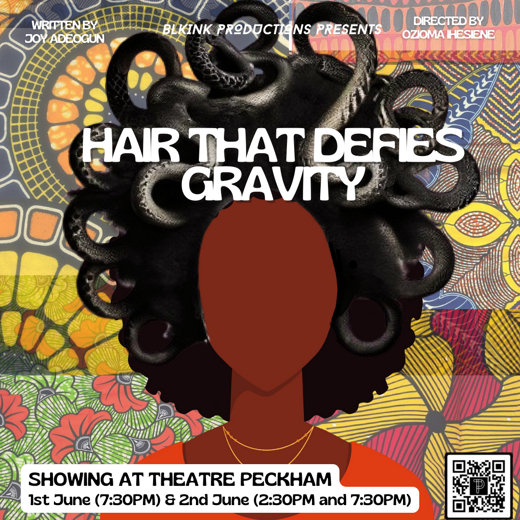 Hair That Defies Gravity show poster