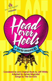 HEAD OVER HEELS show poster
