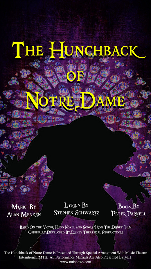 The Hunchback of Notre Dame show poster