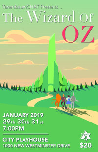 Wizard of Oz show poster
