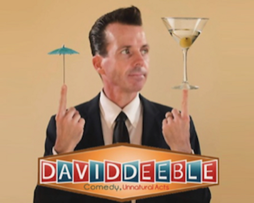 David Deeble ♦ UNNATURAL ACTS show poster