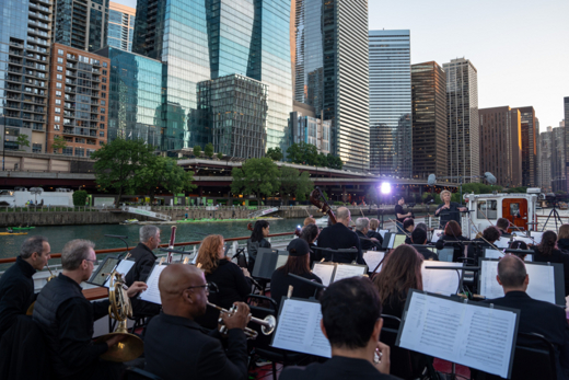 The Chicago Water Music show poster