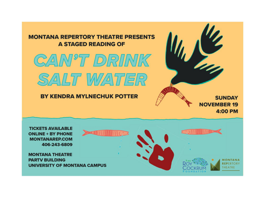 Staged Reading of Can't Drink Salt Water 
