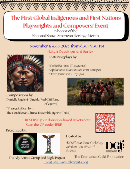 The First Global Indigenous and First Nation Playwrights and Composers’ Event