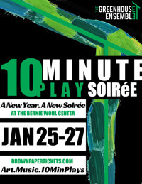 Ten Minute Play Soiree show poster