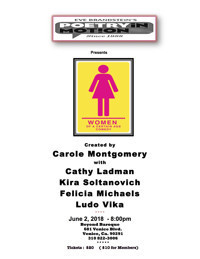 Women of A Certain Age Comedy show poster