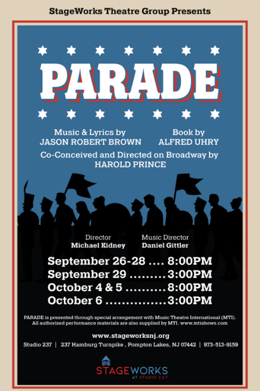 Parade show poster