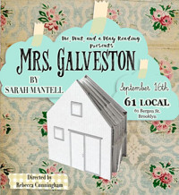 Pie, Pint, and a Play Reading presents Sarah Mantell's MRS. GALVESTON show poster