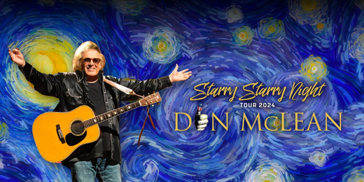 Don McLean Starry Starry Night Tour 2024 in New Jersey