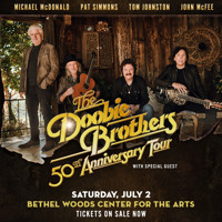 The Doobie Brothers 50th Anniversary Tour featuring Michael McDonald with special guests in Rockland / Westchester Logo