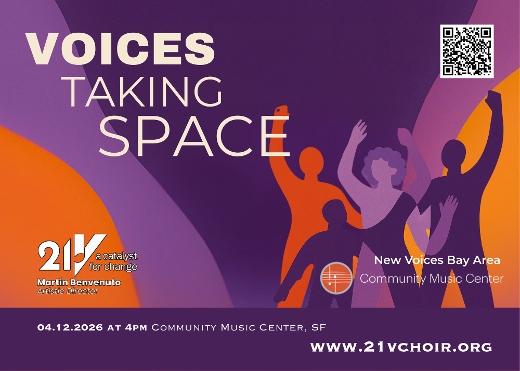 Voices Taking Space show poster