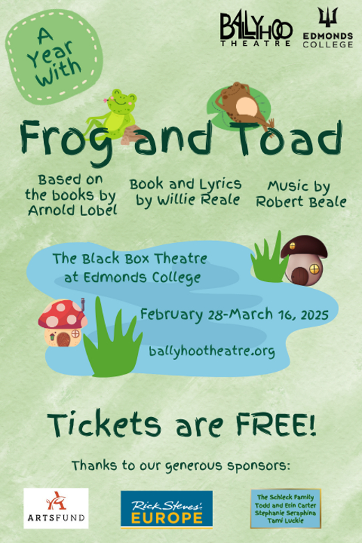 A Year With Frog and Toad in Seattle