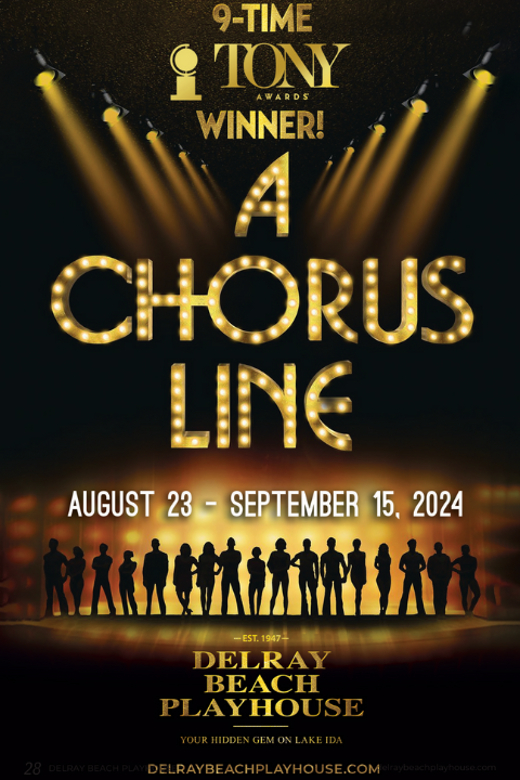 A Chorus Line show poster