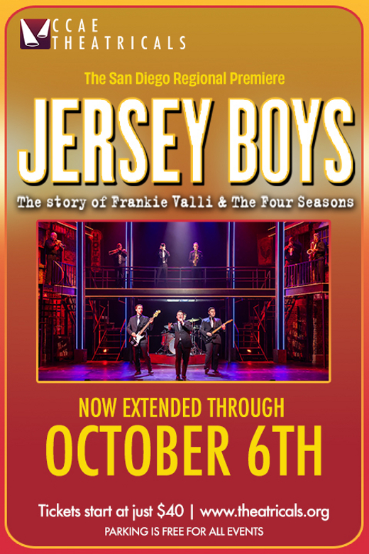 Jersey Boys show poster