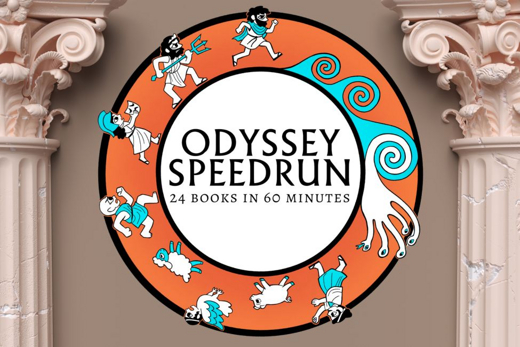 The Odyssey Speedrun : 24 Books in 60 Minutes show poster