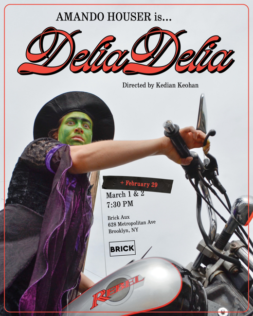 DeliaDelia! The Flat Chested Witch!  in Off-Off-Broadway