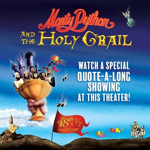Monty Pythin and the Holy Grail show poster