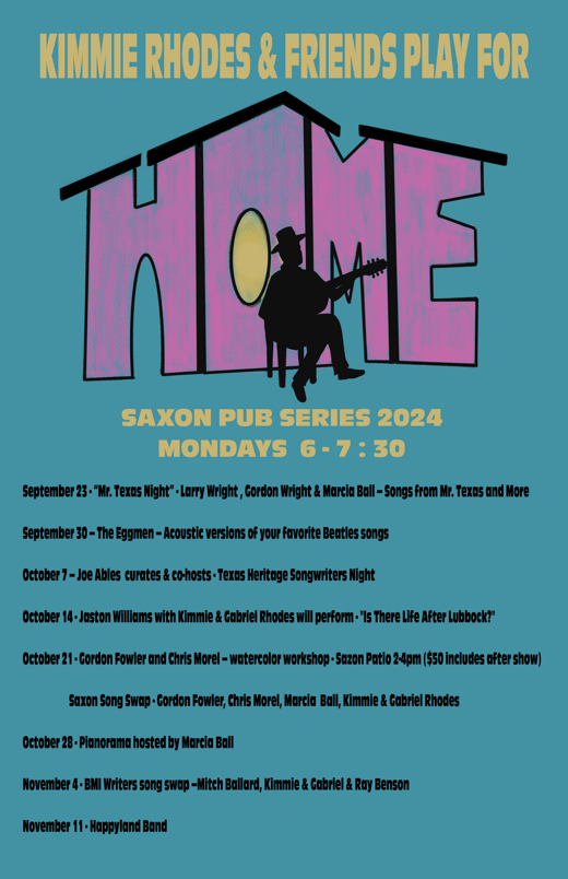 Austin-based nonprofit HOME hosts series of events at The Saxon Pub in Austin