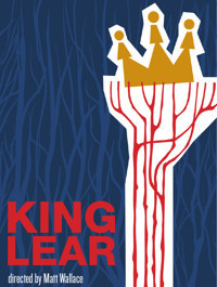 King Lear show poster