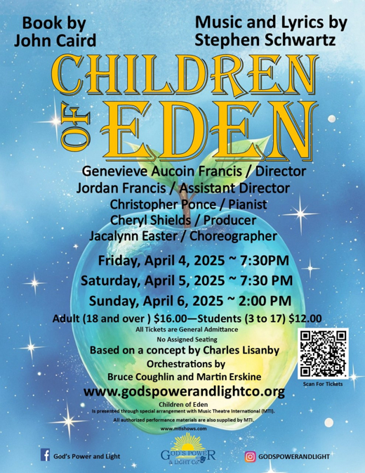 Children of Eden show poster