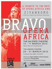 BRAVO OPERA AFRICA show poster