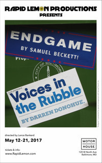 Endgame by Samuel Beckett and Voices in the Rubble by Darren Donohue
