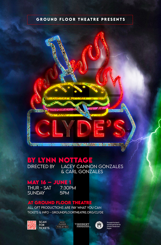 Clyde's show poster
