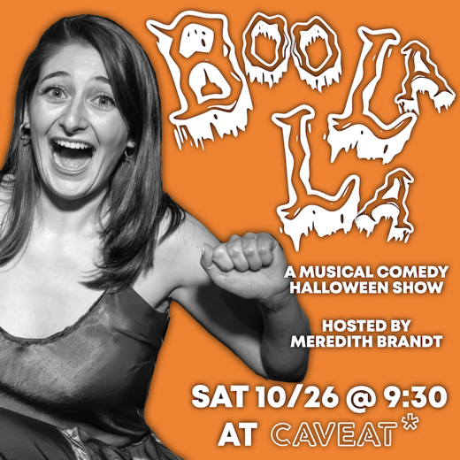 Boo La La show poster