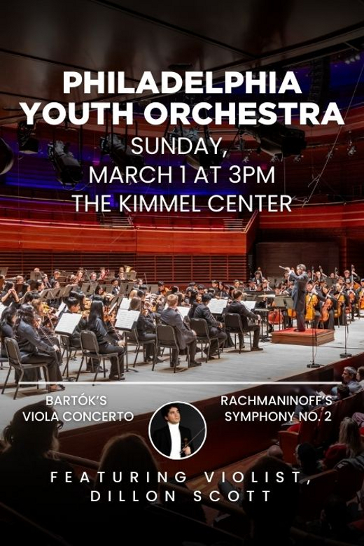 Philadelphia Youth Orchestra Presents Bartok and Rachmaninoff