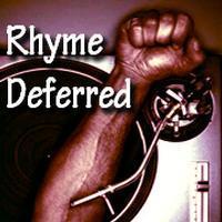 Rhyme Deferred show poster
