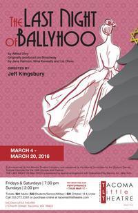 THE LAST NIGHT OF BALLYHOO show poster
