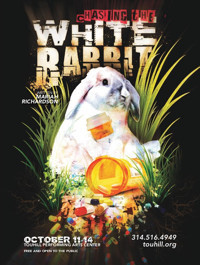 “Chasing the White Rabbit” show poster
