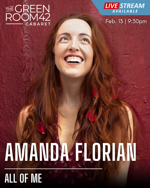 Amanda Florian - All of Me show poster