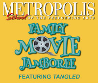 Family Movie Jamboree: Tangled & SOPA Spring Open House show poster