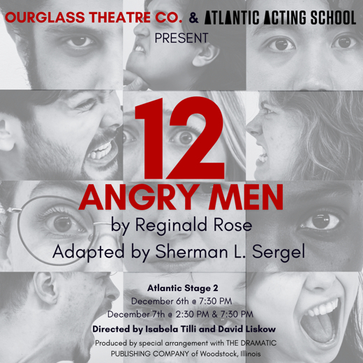 Twelve Angry Men by Reginald Rose, Sherman L. Sergel in Off-Off-Broadway