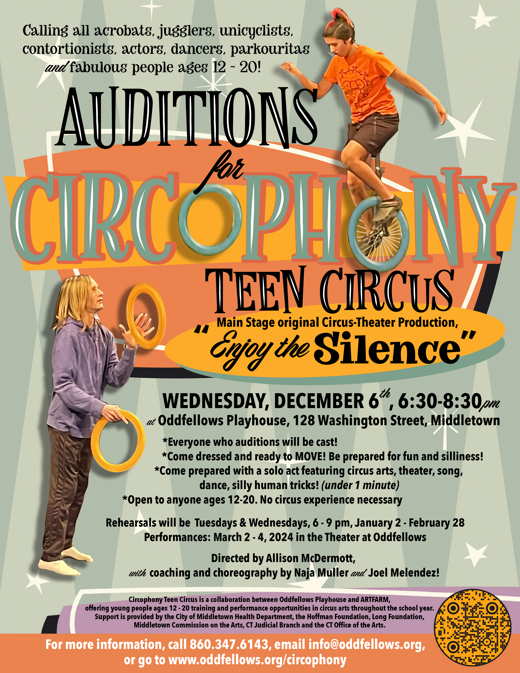 Auditions for Circophony Teen Circus
