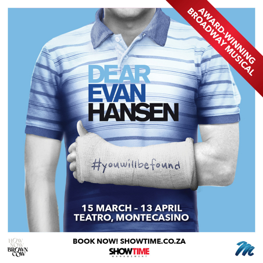 Dear Evan Hansen show poster