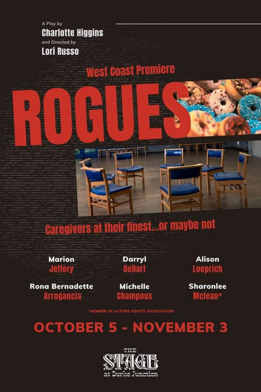 ROGUES show poster