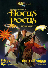 A Drinking Game NYC presents HOCUS POCUS show poster