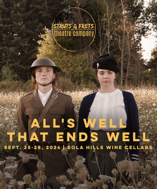 ALL'S WELL THAT ENDS WELL show poster