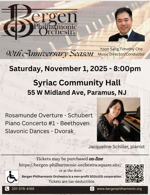 Opening Crescendo: Pianist Jacqueline Schiller and the BPO Launch the 90th Anniversary Season 